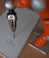 Roboter schreibt wie mit Menschenhand