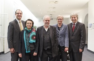 Die akademische Leitung des Programms (v. l.):   Ansgar Zerfa� (Uni Leipzig),   