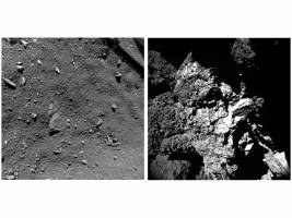 Rosetta-Komet: Botschaften von der Oberfläche