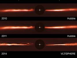 Sternscheibe in Wellenbewegung