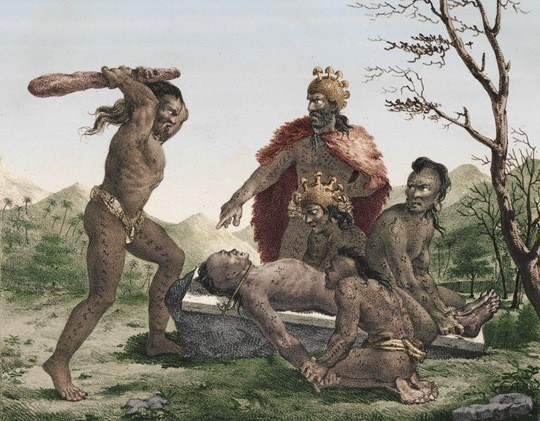 In Gesellschaften, in denen sich Hierarchien neu aufbauten, trugen Menschenopfer