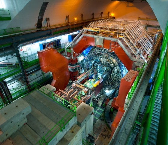 Das Experiment ALICE am Teilchenbeschleuniger LHC � CERN/Saba, A.