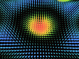 Movies of nano-tornadoes