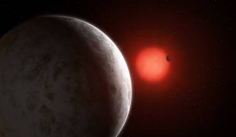 Super-Earths discovered orbiting nearby red dwarf