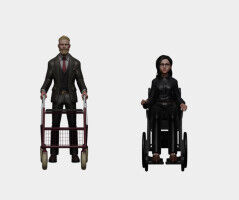 Der Avatar im Rollstuhl