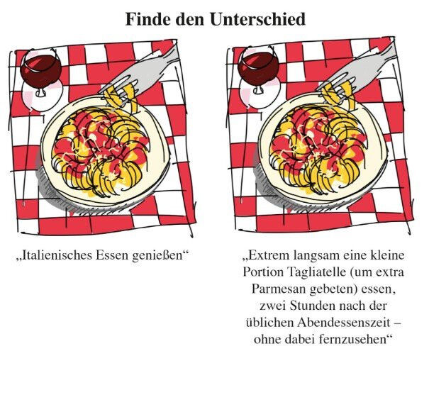 Was zählt als Essensentscheidung? Essensentscheidungen sind nur dann sinnvoll, w