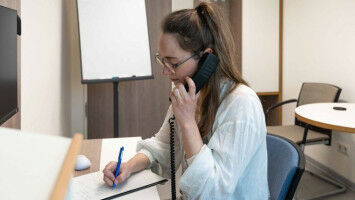 A sympathetic ear for caring relatives