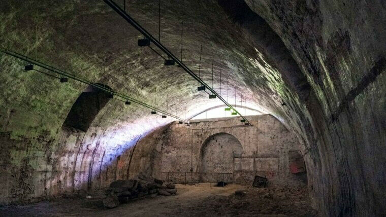 Beim Denkmaltag ist es möglich, den Fürstenkeller unter der ThULB zu besichtigen