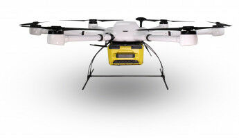 Climate protection by heavy-duty drone