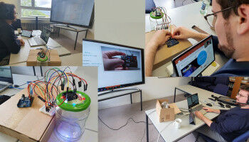 Code Week: Sch�ler*innen programmieren einen Wintergarten im Gurkenglas