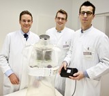 Johann Bauersachs, Privatdozent  Christian Veltmann und  David Duncker (von link