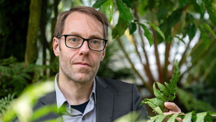 Marc Appelhans ist neuer Direktor des Botanischen Gartens. Foto: Nicole Nerger/U