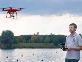 Drones used to rescue drowning people