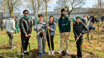 Ein Mini-Wald f�r den Campus Melaten
