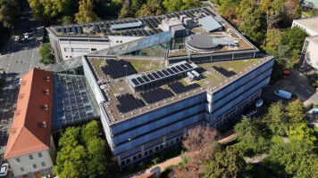 Eine Solaranlage für die Universitätsbibliothek