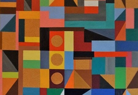 Mit ihrem Schwung �bertragen die farbenfrohen Bilder des Suhler Malers Jochen Wa