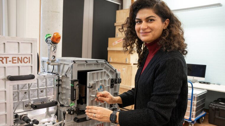 Samaneh Ehteram vom Exzellenzcluster ’Understanding Written Artefacts&rsqu