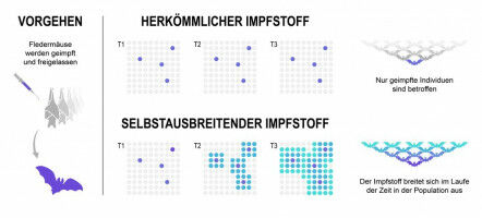Impfungen für Tiere mit ausbreitungsfähigen Viren