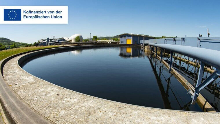 Central sewage treatment plant in Jena-Zwätzen. The aim of the ’MikroGraph