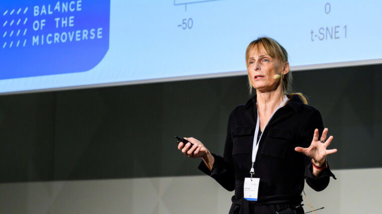 of Aquatic Geomicrobiology at the University of Jena: Kirsten Küsel. Image: Svea