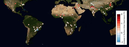 Klimawandel verst�rkt W�rmeinseleffekt in den Tropen