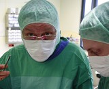 Klempnauer im Operationssaal.
