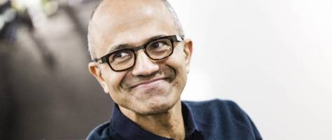 Microsoft CEO in conversation with TUM students