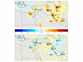 Naher Osten: Die atmosphärischen Spuren der Krisen