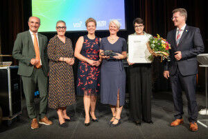 Sabine Klauke mit dem Aachener Ingenieurpreis ausgezeichnet