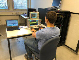 Students simulate drone flight with global navigation satellite systems