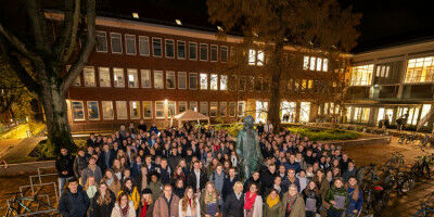 Studierende mit Stipendium