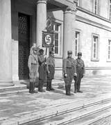 Studenten-SA vor der Neuen Aula der Universit�t T�bingen, Februar 1934