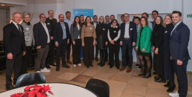 Welcome Dinner für 23 neuberufene Professor*innen