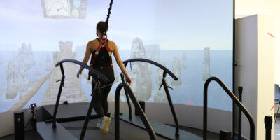 Wenn die F��e am Boden zu kleben scheinen