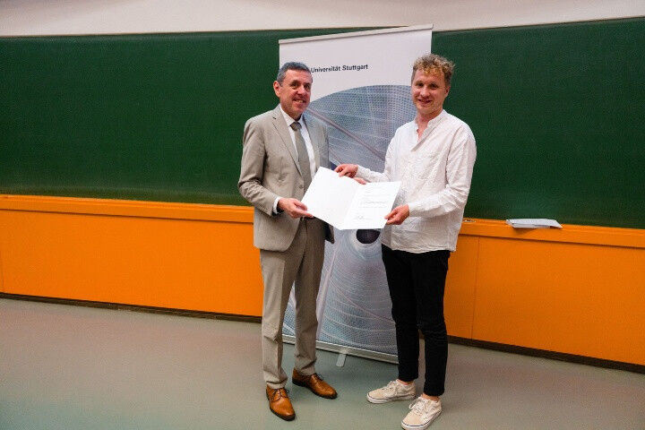 Manfred Bischoff, Prorektor Forschung und wissenschaftlicher Nachwuchs der Unive